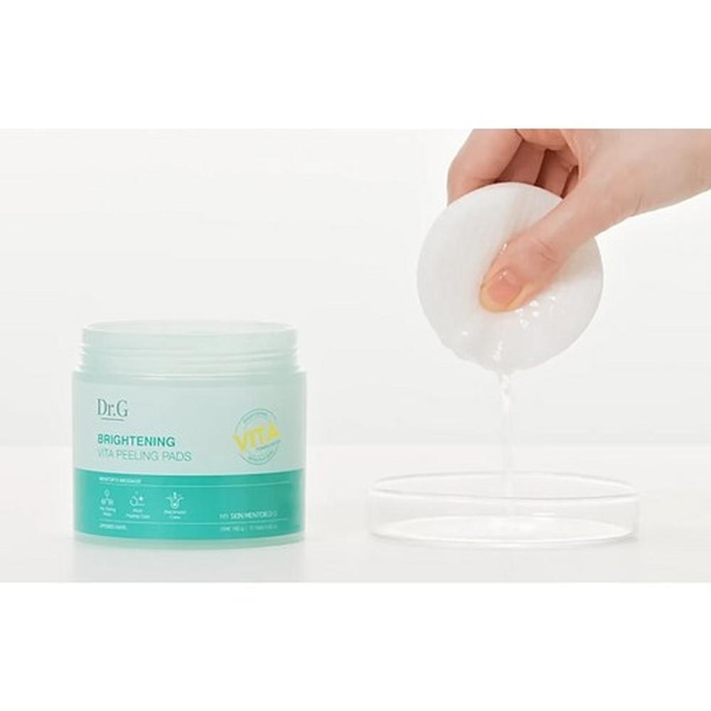 Dr.G Brightening Vita Peeling Pad 160g 70pcs - Brightening Exfoliation Care, Korean