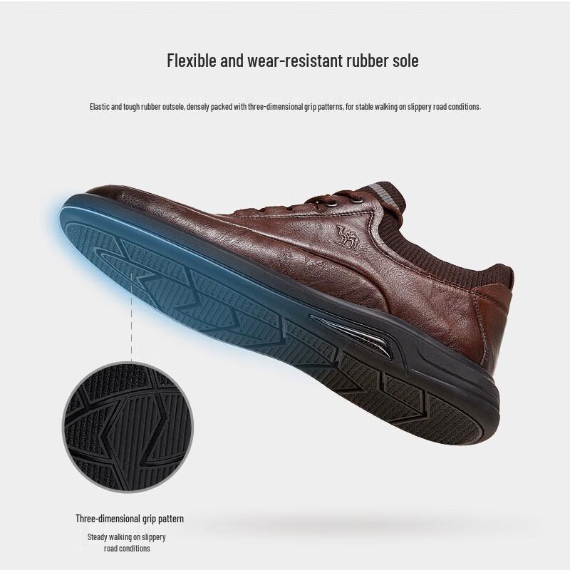 CAMEL Men's Soft Sole Casual Business Leather Shoes