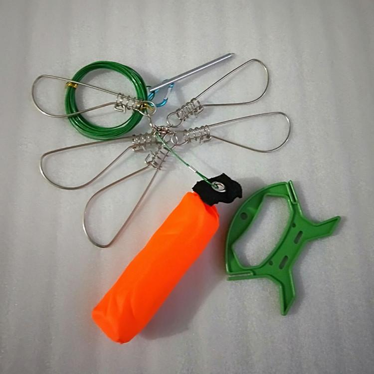 5-Snap and 10-Snap Fish Lock Buckle for Live Fish - Fishing Supplies