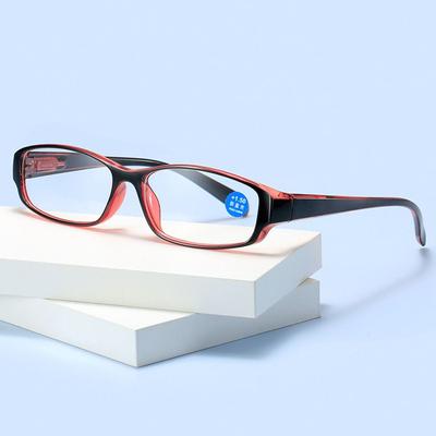 Damen Lesebrille Optische Brille Brille Blaulichtfilter Weitsichtbrille Quadratische Brille Augenschutz