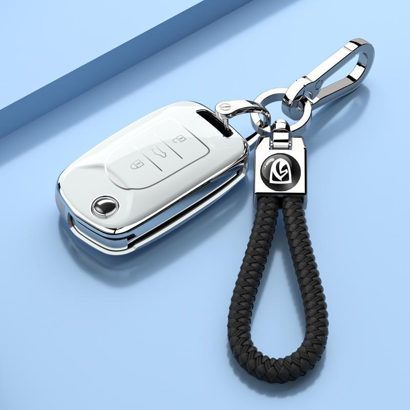 Baojun 730 Folding Key Case Luxury Protective Shell for 7-Seater 