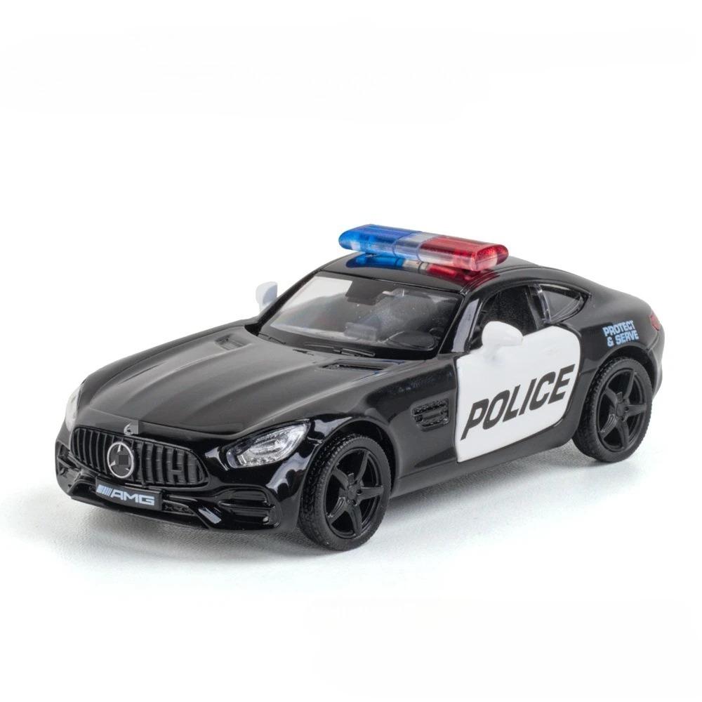 1:36 F-150 Mustang Challenger R8 Beetle Defender Camaro Serie Auto della Polizia Modello di Auto in Lega Metallica Pressofusa Giocattoli per Bambini Regali