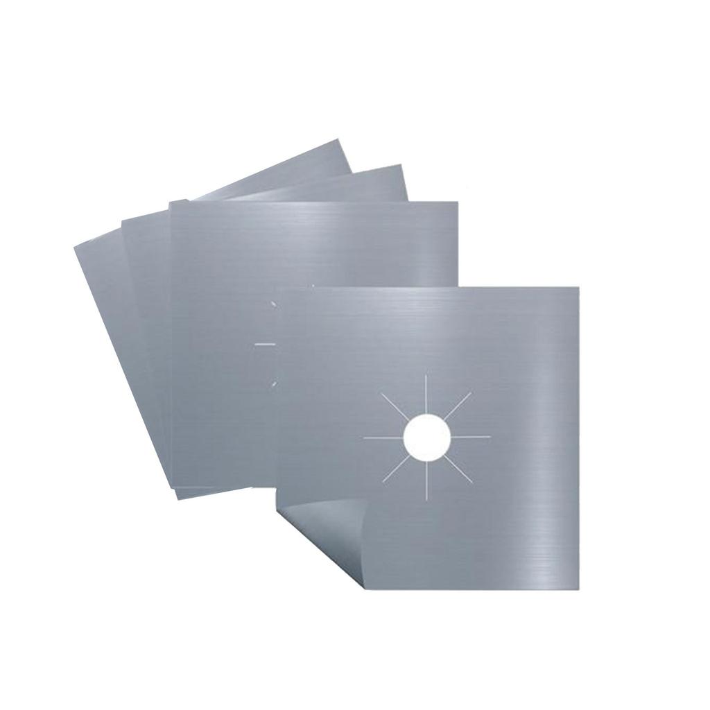 Reusable Gas Range Stovetop Burner Protector Liner Cover For Cleaning Kitchen