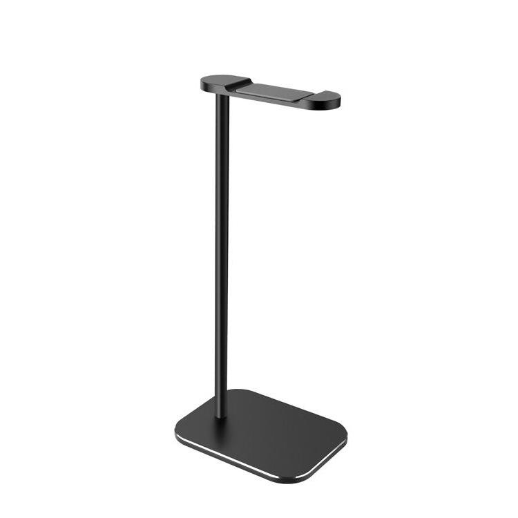 Premium Metal Headphone Stand with Desktop Storage and Display