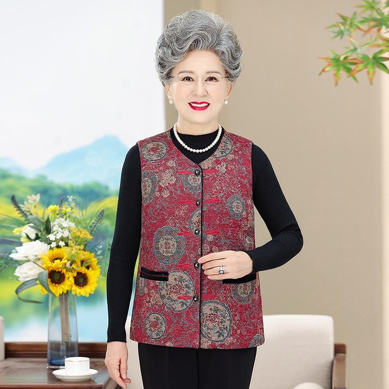 Vest women's velvet warm autumn and winter thickened vest jacket wife vest outside