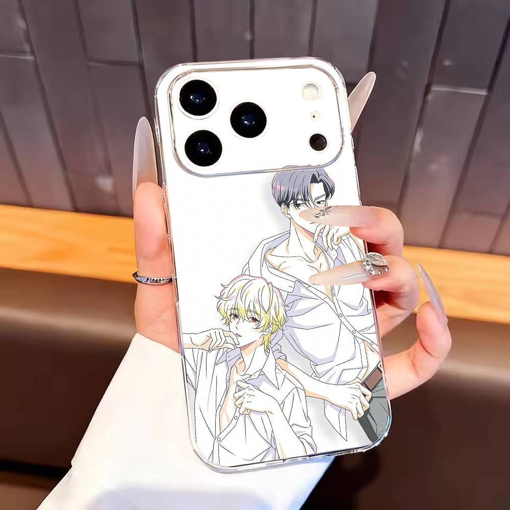 T-Tamon s B-Seite Handyhülle Für iPhone17,16,15,14,13,12,11 Plus,Pro Max Weiche Transparente Hülle