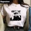 Jujutsu Kaisen T-Shirt Neue japanische Anime Unisex Kawaii Sommer Tops Yuji Itadori Graphic Tees Ulzzang Lose Cartoon Unisex Unisex T-Shirt