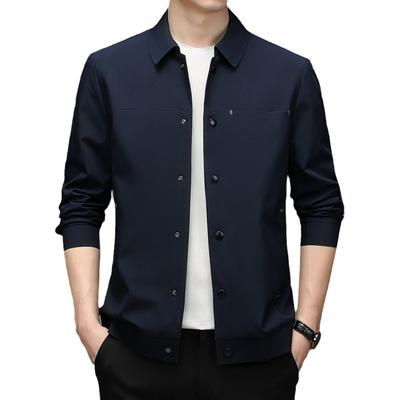 Thin Jacket Men's Short Business Casual Jacket Lapel Jacket