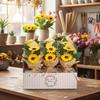 Soap Flower – Two Sunflower Bouquet