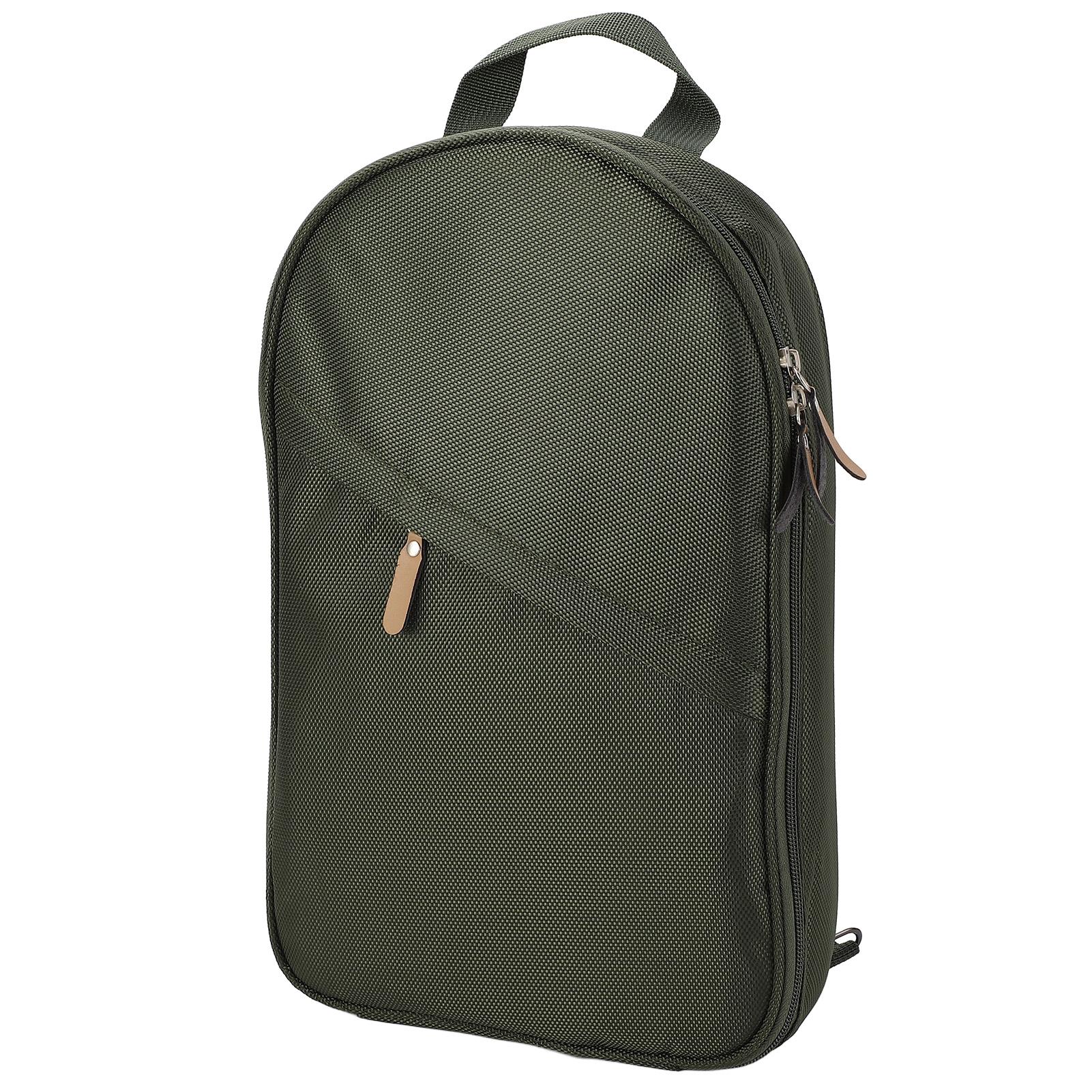 

Кемпинговая сумка через плечо с регулируемым ремнем, многосекционная, большая вместимость, дорожный органайзер через плечо