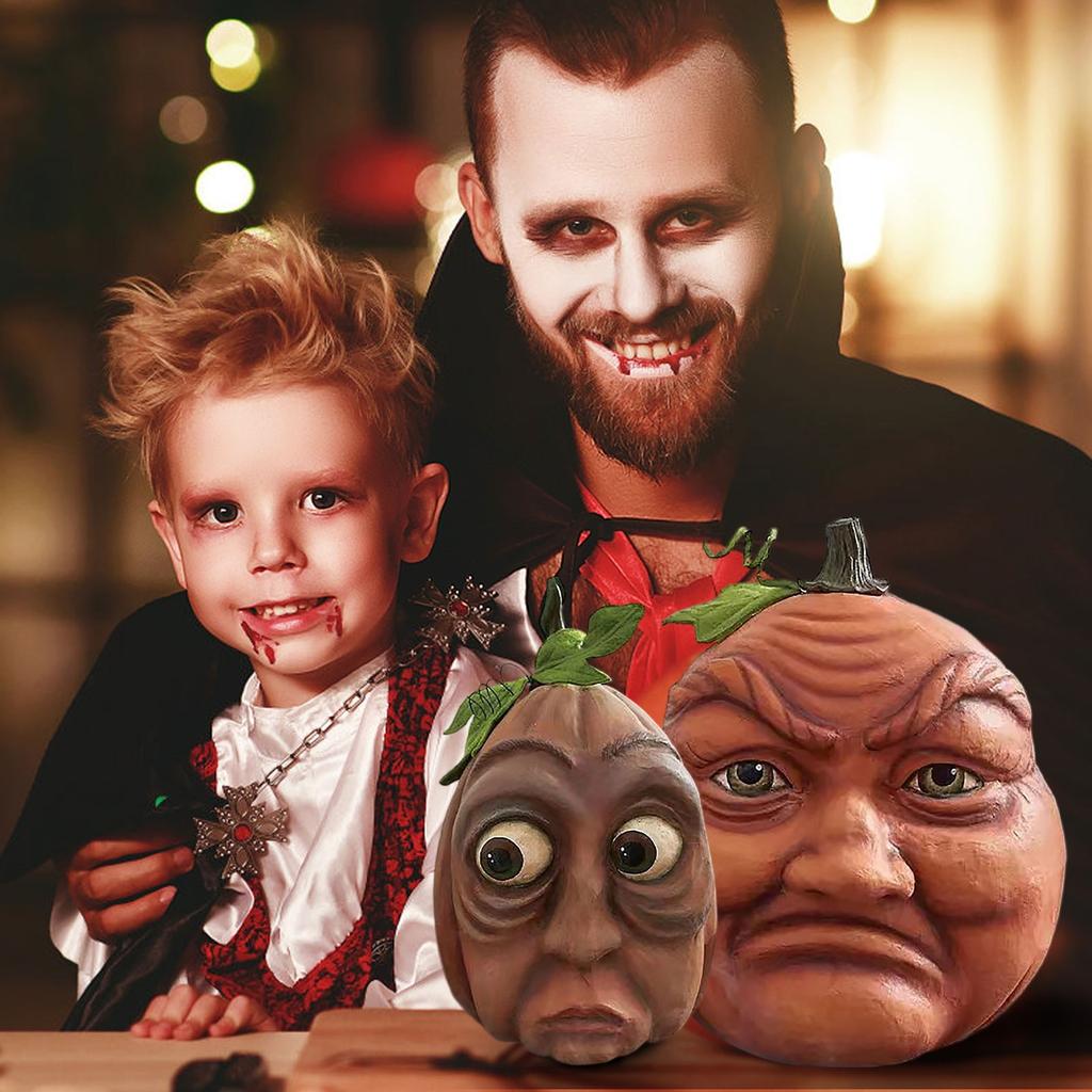 Halloween Expressive Family Figurines, Horror Decoration
