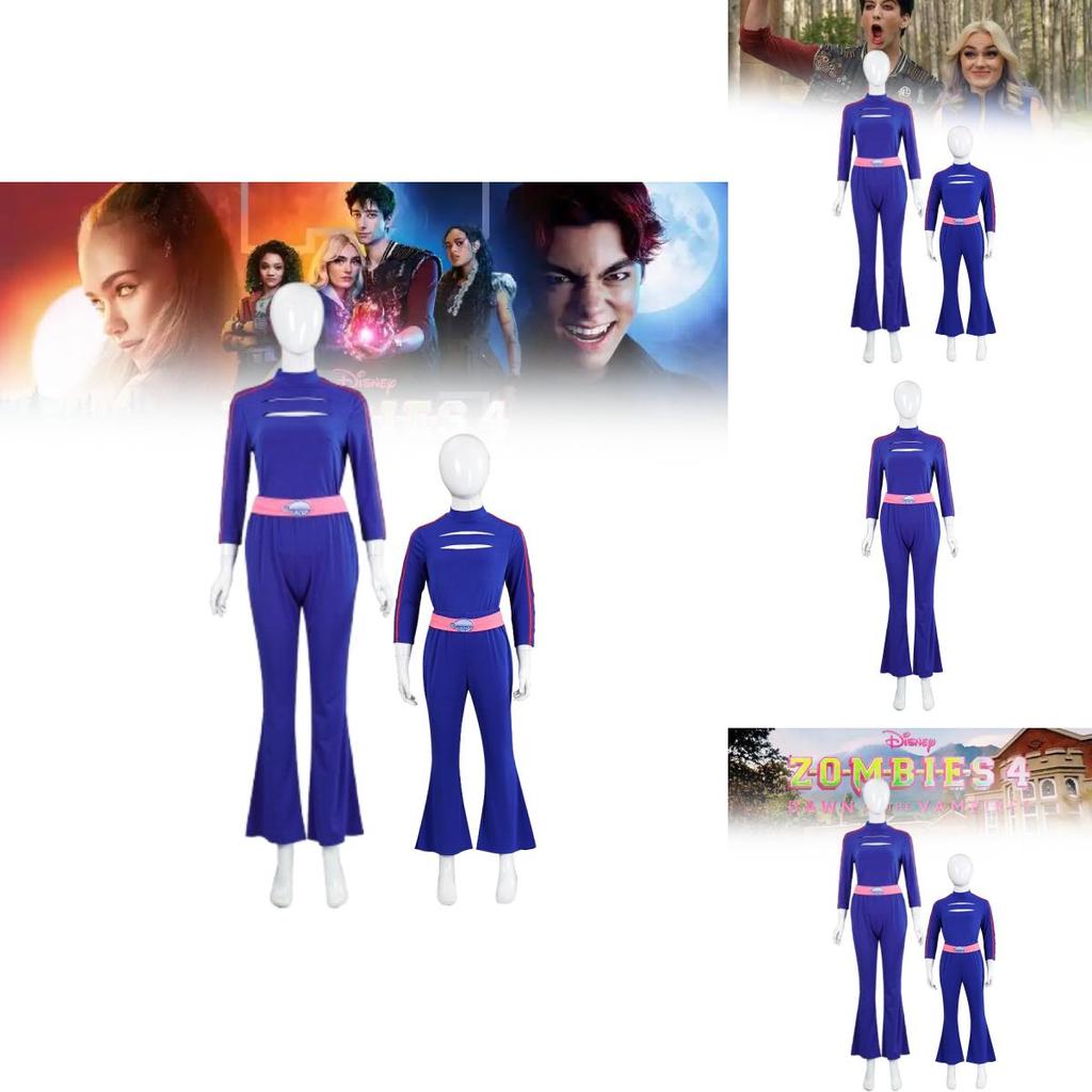 Zombies 4 Dawn Of The Vampires Nova Cosplay Costume With Polyester Blend For Anime Fans