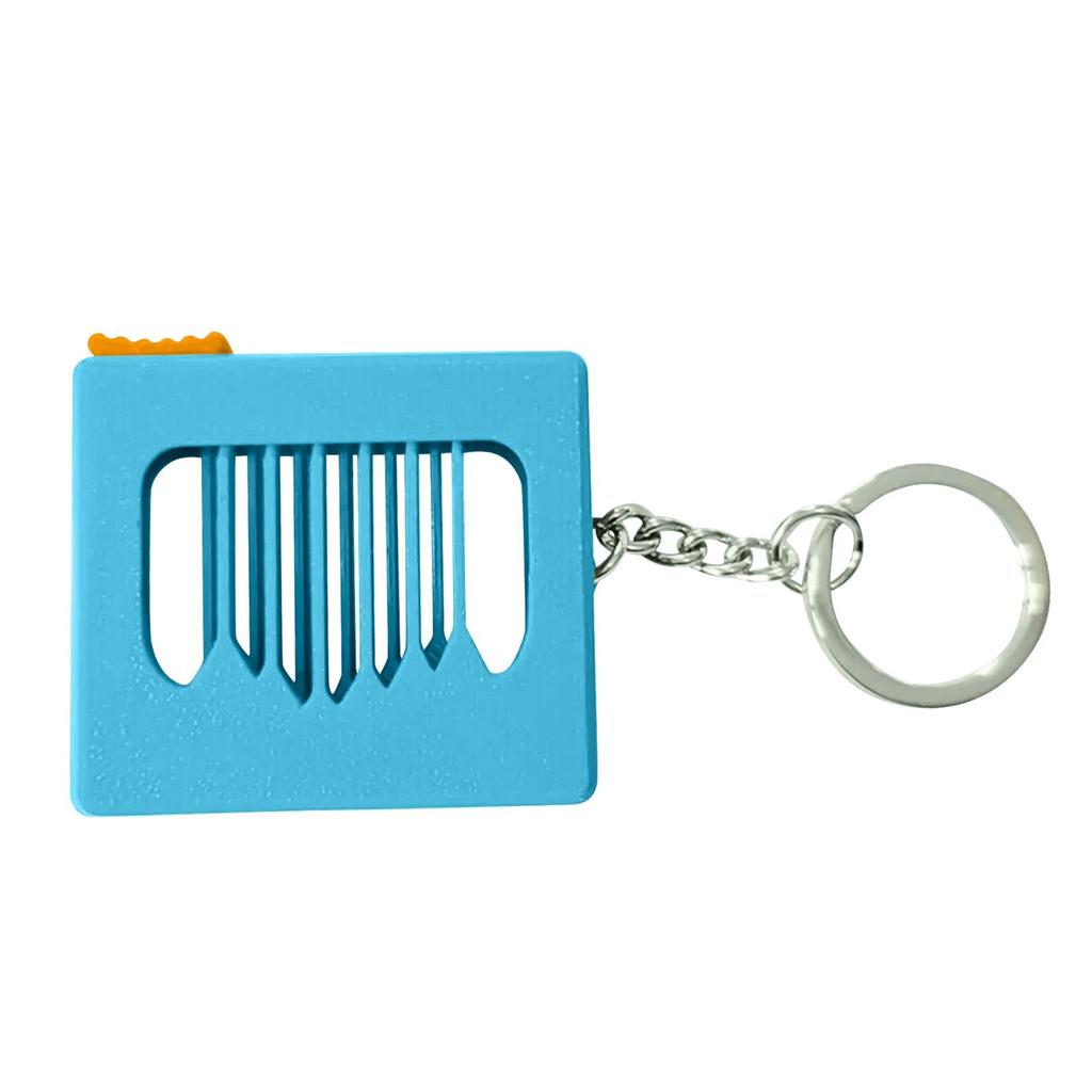 3D Printed Multi-color Stress-relieving Music Keychain