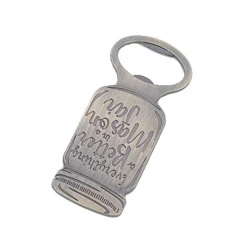 Mini Durable Beer Bottle Opener Stainless Steel Flat Speed Bottle Cap Opener Remover Bar Blade Kitchen Tool