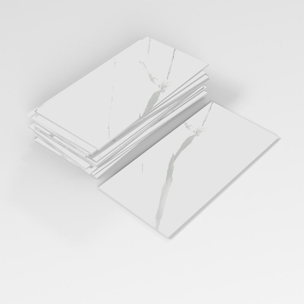 Self-Adhesive Thickened Foam Wall Sticker Home Kitchen Bathroom Wall Decoration Sticker Marble Pattern Decal