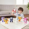 5-inch Transforming Jett, Dizzy and Donnie Airplane Robot Action Figures – Transformation Animation Kids' Toys