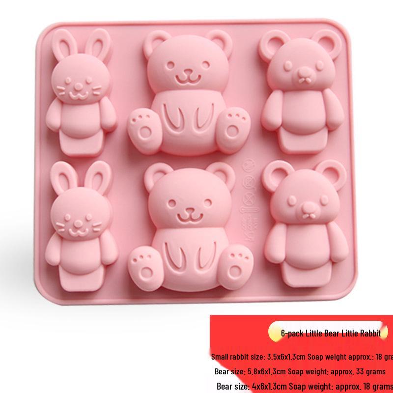 Silicone Soap Mold Making Set for DIY and Children's Homemade Breast Milk Soap