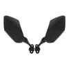 1 Pair Motorcycle Rearview Side Mirrors Carbon Fiber Style Replacement for HYOSUNG GT125R GT250R