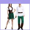 Fantasia Cosplay Unisex de Halloween Peter Pan Para Casais com Tema de Fantasia em Tecido de Poliéster