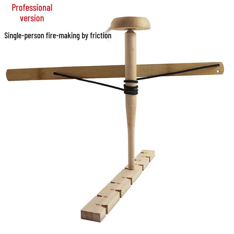 Kit Accendifuoco con Trapano a Legno Professionale
