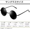 [Joopin] Men's Polarized Round Sunglasses with UV400 Protection, Lightweight, Suitable for Fishing, Driving, and Hiking (BlackBlack)