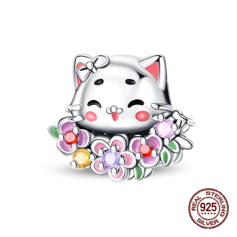 Copperfox Rose Princess Castle Fairy Tale Charms Bead Fit Pandachoriginal Bracelets Diy Jewelry Birthday Gift