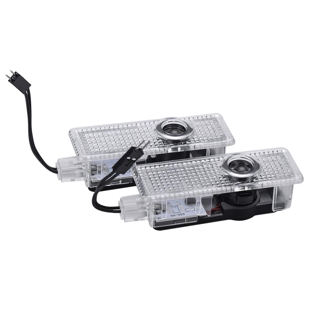 M Emblem Für BMW Türlicht 2 Stück BMW Willkommenslicht Pfützenlicht Schattenlicht Für BMW F18 E90 E60 E46 F20 F30 X3 X5 M2 M4 M5 M8 F18 E87