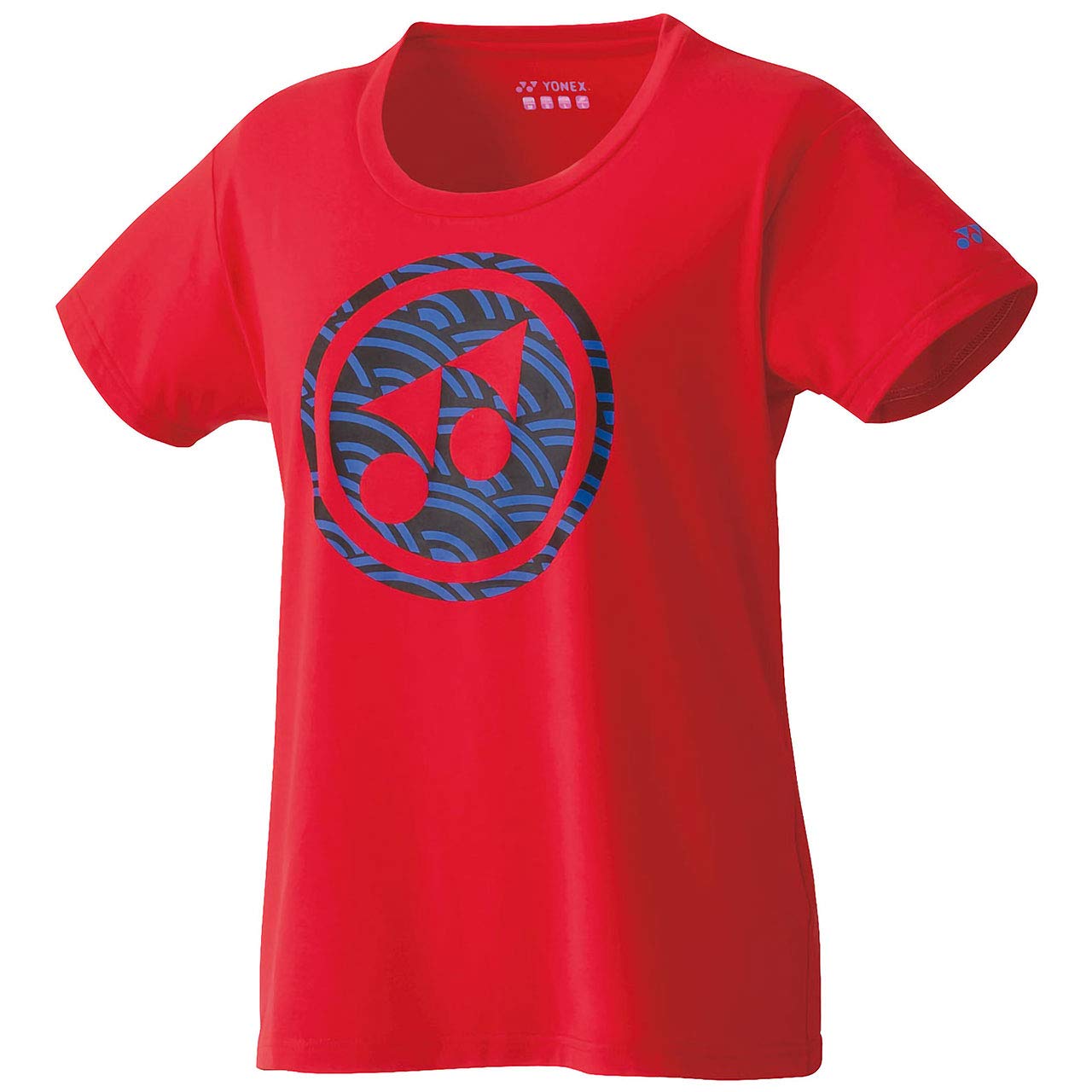 

Yonex Short Sleeve Flash Red Japanese Size Small to Japanese Size Women s Shirt, (639), (equivalent Small)