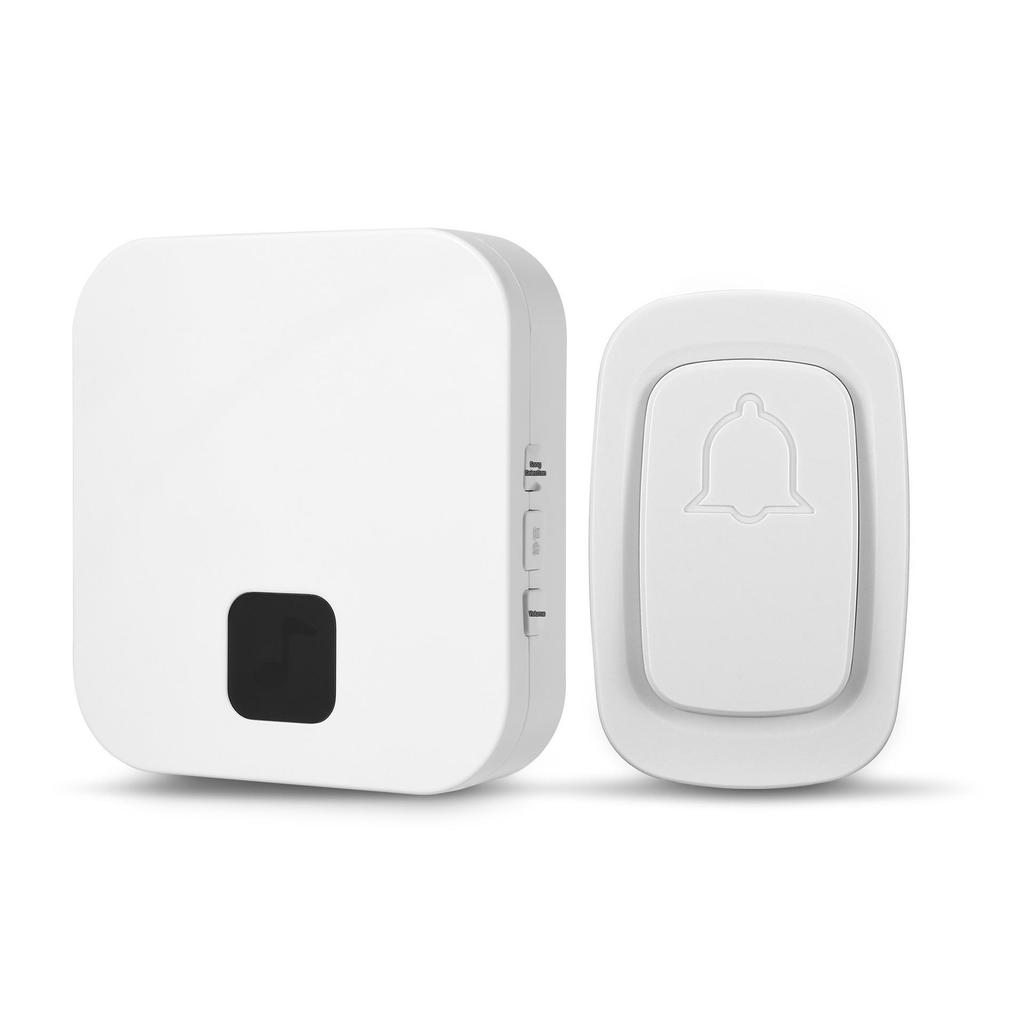 Battery-Free Wireless Doorbell: Waterproof 433MHz, Dual-Use Self-Powered, Elderly Call Button.