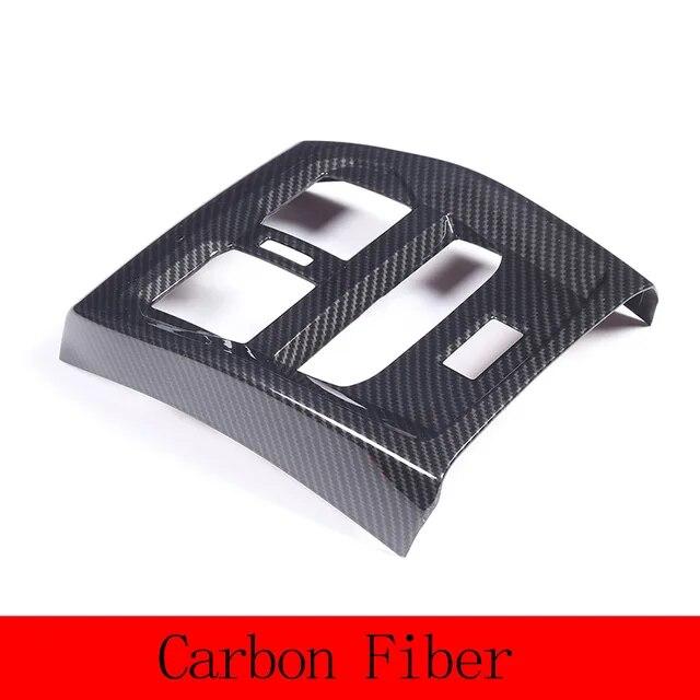 For BMW 4 Series G22 G23 G26 -2022 ABS Carbon Fiber/Black Car Rear Air Vent Outlet Cover Trim Car Interior Accessorie