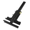 Woodworking Scriber TShape Aluminum Alloy Scribing Ruler Measuring Tool for Carpenter DIY Wood