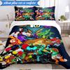 Alien heroes 3pcs K-pop music group Bedding set,Ideal for Bedroom, Dormitory,Including Duvet Cover And 2pcs Pillowcases,Fan gifts
