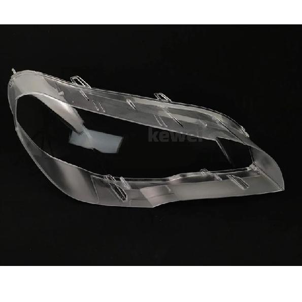 Car Front Headlight Cover Lens Glass Headlamps Transparent Lampshade Lamp Shell Masks For BMW X5 E70 2008-2013