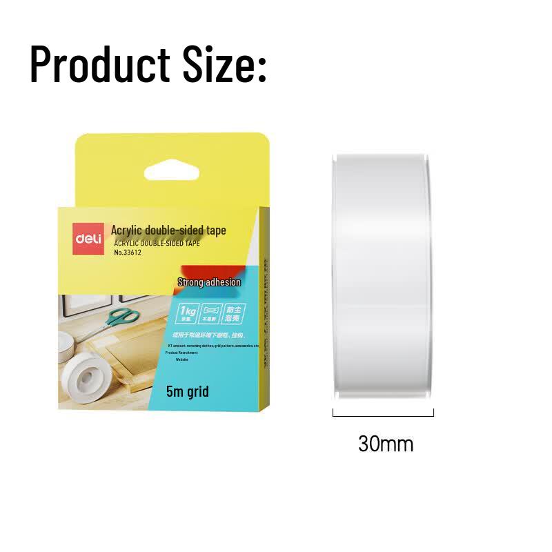 Deli Reusable Nano Double-Sided Tape