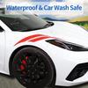 Front Headlight Decals Compatible with Chevrolet Corvette C8 2020-2026, Headlight Fender Stripes Sticker, Car Front Headlamp Decals Sticker