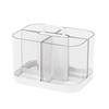 Popular Acrylic Pen Holder Student Desktop Storage Box Light Luxury Premium Sense Pen Case Desk Office Storage Box