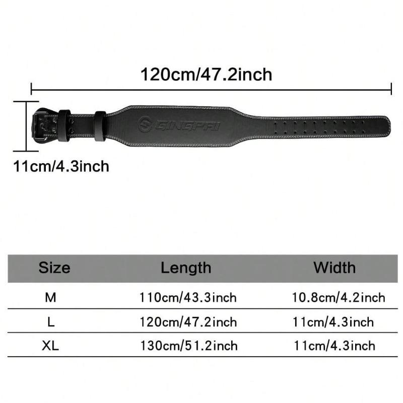 Ζώνη Δέρματος Γυμναστικής Πλάτους 10 εκ. Squat Άρση Βαρών Προπόνηση Μέσης Αθλητικός Εξοπλισμός Προστασίας Μέσης Ζώνη Γρήγορης Αγκράφας Άρσης Βαρών