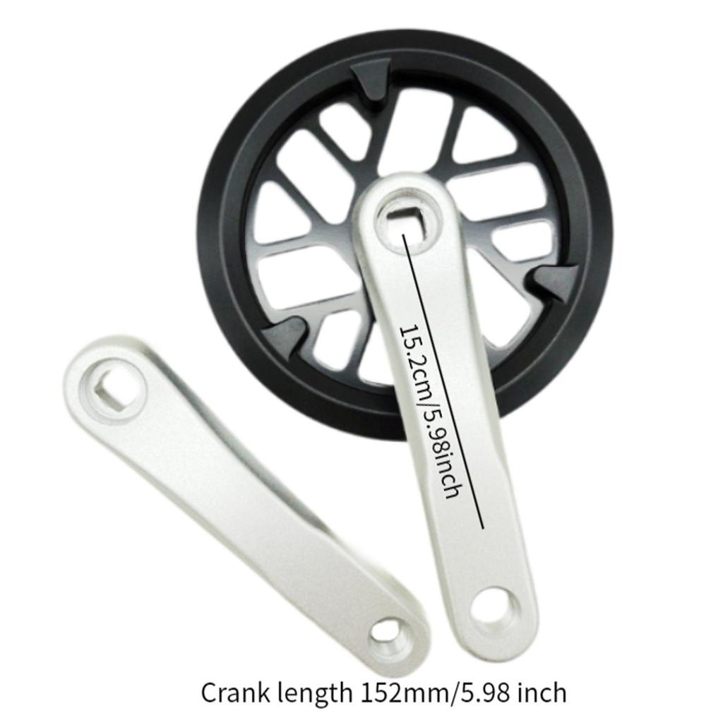 Crankset, Crank Arm Set, 32-tooth Chainring, Square Taper Crankset for