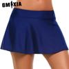GMXIA Mode Femme Décontracté Couleur Unie Imprimé Été Printemps Jupe