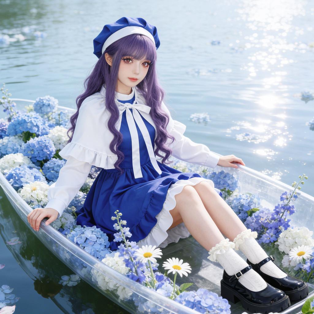 Cardcaptor Sakura Daidouji Tomoyo Cosplay Costume With Lace Trim For Halloween Anime Fans