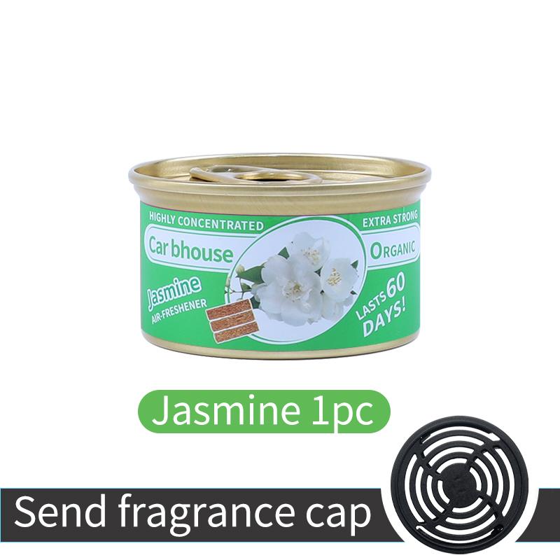 Bestseller Holzblock Dosenauto Aromatherapie, Auto Duftpaste, Deodorierender Lufterfrischer, Hochwertiges Festparfüm