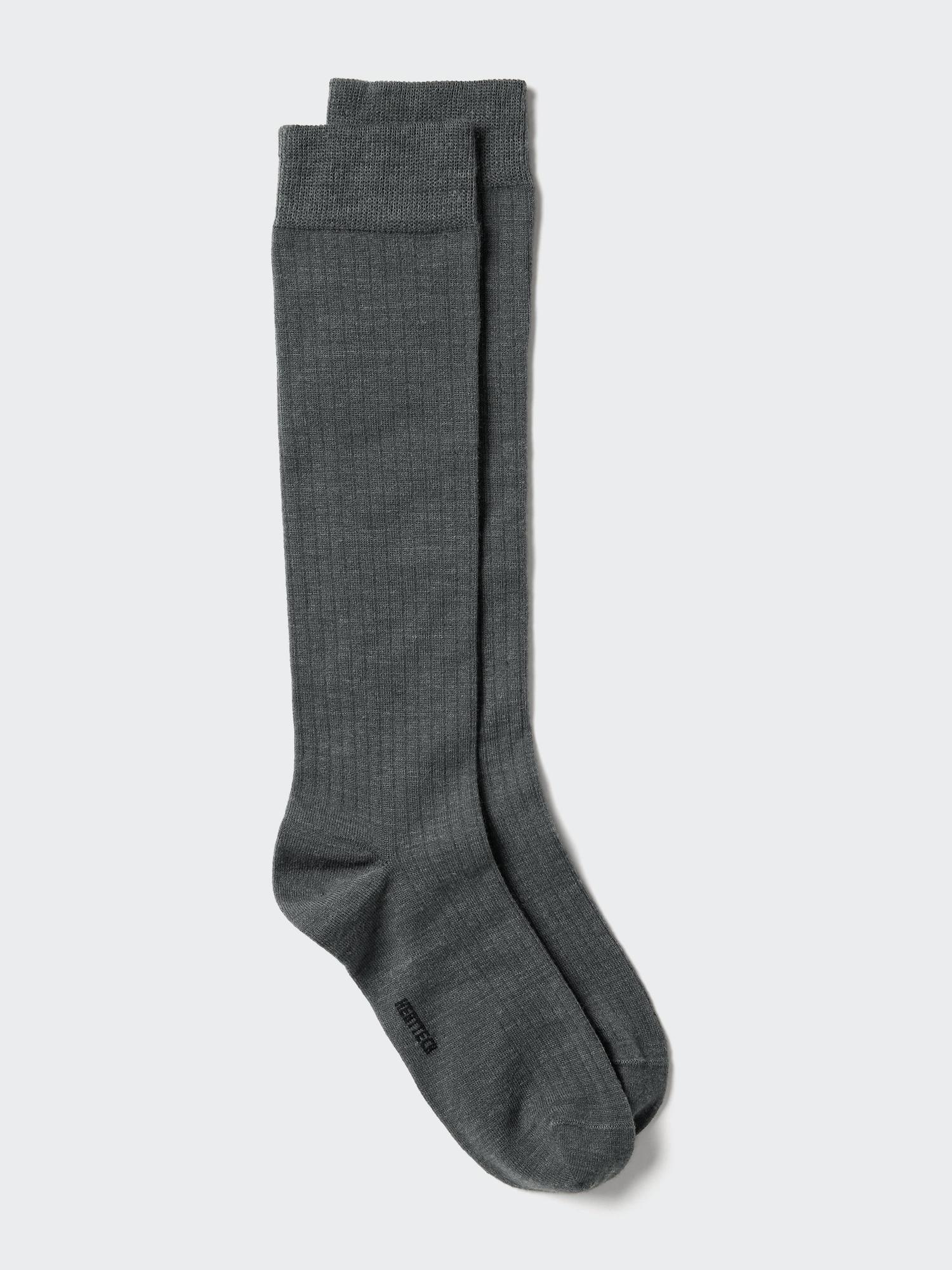 

Uniqlo Heattech High Socks 08 DARK GRAY/2527