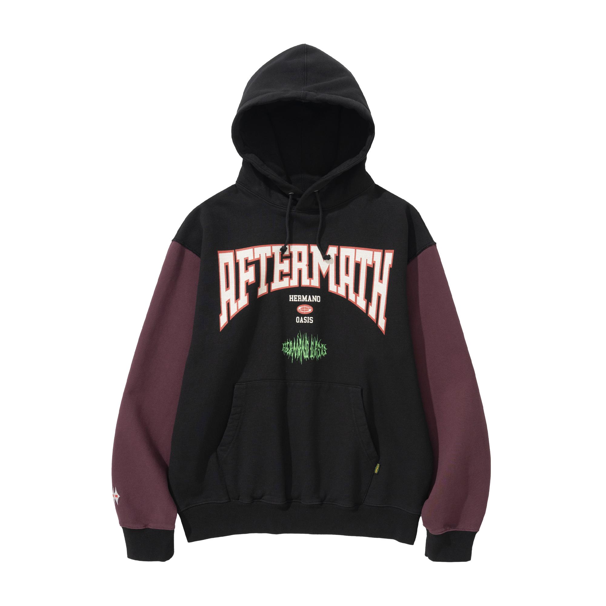 Aftermath Tour Hoodie (Black) Off White/M