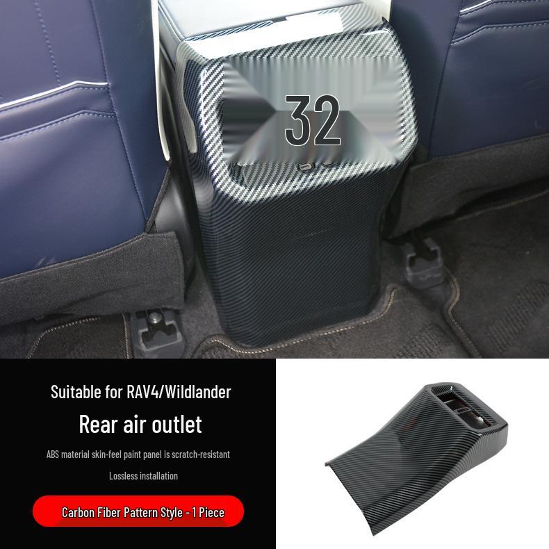 Toyota RAV4/Wildlander Rear Vent Protection & Decorative Kick Plate for 26 Models