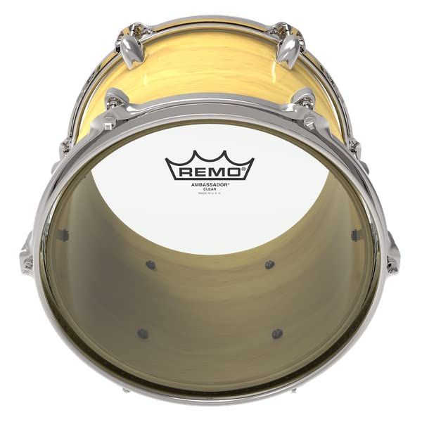 REMO Clear Ambassador Drumhead C-8TA
