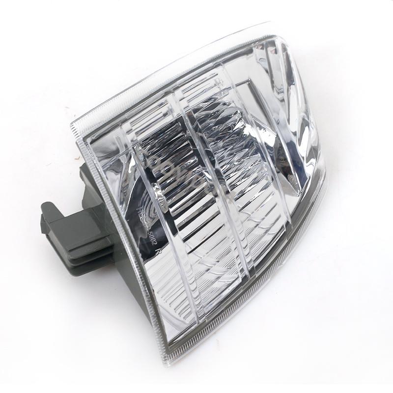 Car Front Indicator Fog Light Housing Clear Lens Car Lower Corner light Bumper For Nissan X-Trail T30 2001-2007 Without bulbs