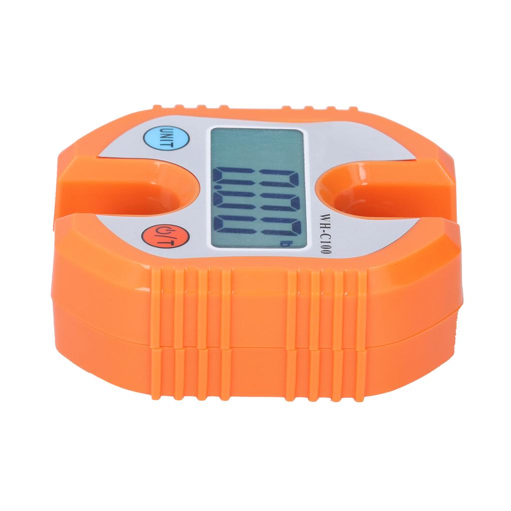 Mini Crane Scale Weighing Hook Hanging Tool with Double Accuracy Display 150kg C100Orange