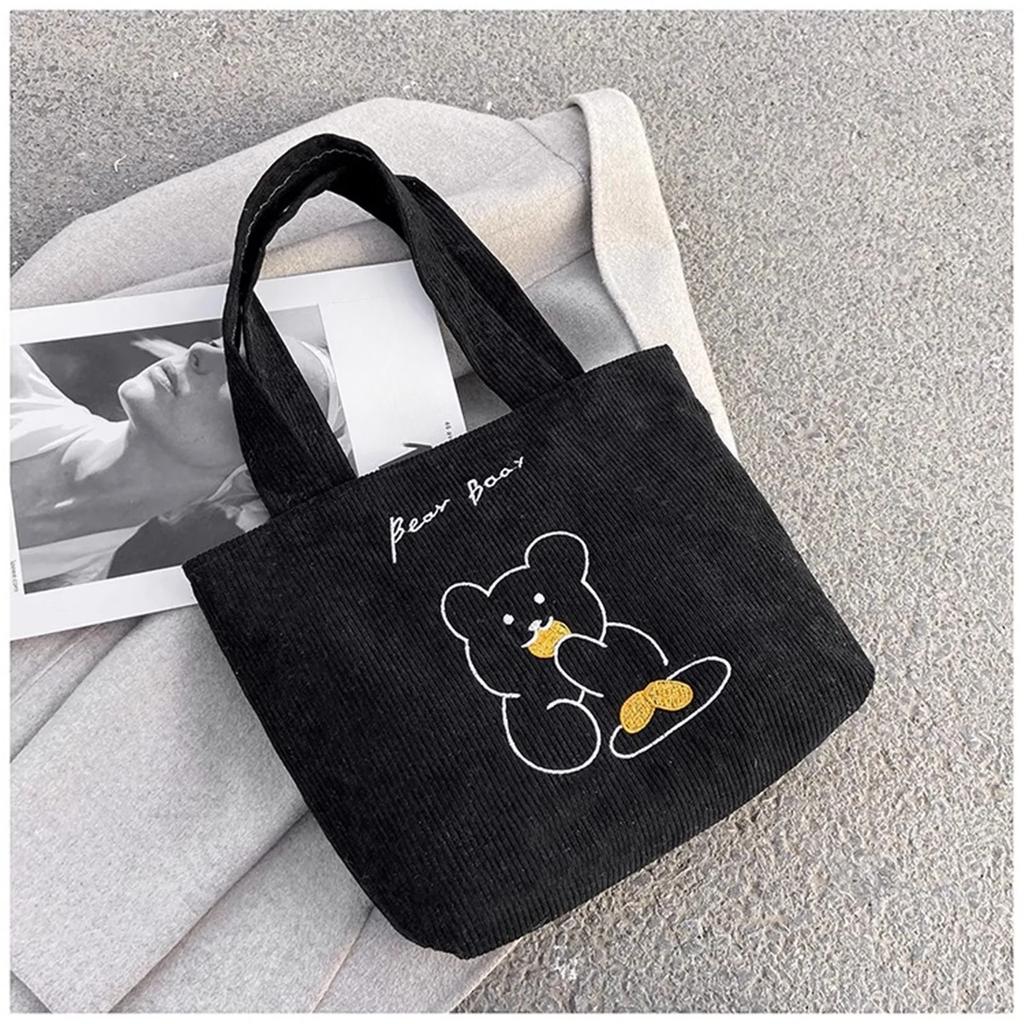 Canvas Shoulder Crossbody Bag Large Capacity Student College Tote Bag Simple Literary Class Bag
