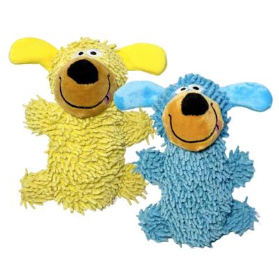 2025 Cute Cartoon Squeaky Plush Mop Dog Toy Chewproof Play Toy For Puppies Small Dogs Ideal For Home Playtime Fetch