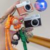 Camera Combination Bear Cute Keychain Pendant Trendy Student Pendant Bag